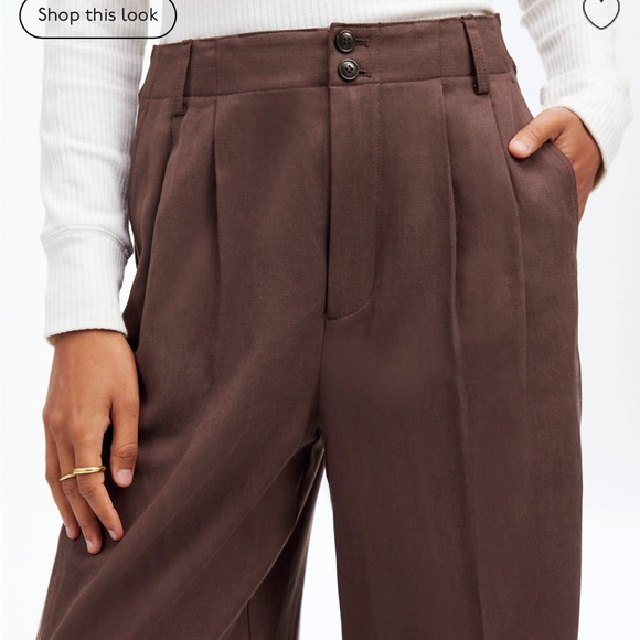 Madewell - The Harlow Wide Leg trouser - Picture 2 of 6